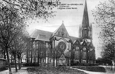 Iconographie - L'église (côté nord)