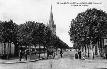 Iconographie - Avenue de la gare