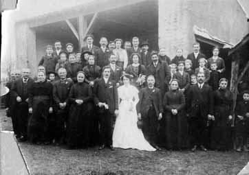 Iconographie - Mariage de Julien Berthaud et Léonide Boutin