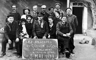 Iconographie - Les rescapés du Grouin du Cou le 3 mai 1939