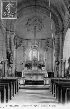 Iconographie - Intérieur de l'église - L'abside romane