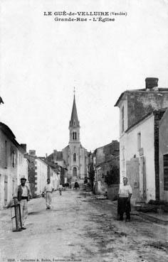 Iconographie - Grande-Rue - L'église