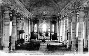 Iconographie - Intérieur de l'église (St-Louis)