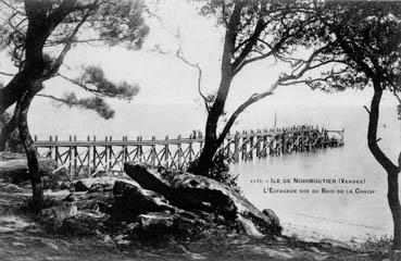 Iconographie - L'estacade vue du Bois de la Chaise