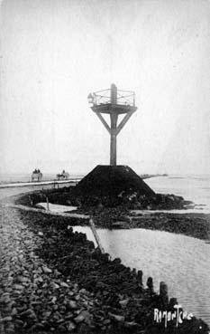 Iconographie - Passe du Goa (Gois) reliant l'Ile de Noirmoutier à Beauvoir-sur-Mer