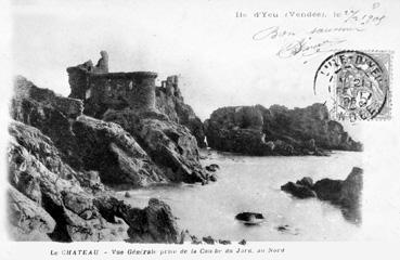 Iconographie - Le château vu de la Combe du Jard