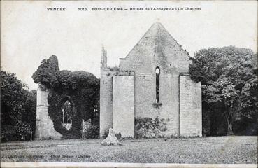 Iconographie - Ruines de l'abbaye de l'Île Chauvet