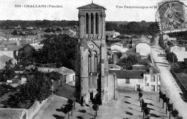 Iconographie - Vue panoramique et le vieux clocher