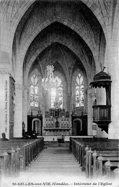 Iconographie - Intérieur de l'église