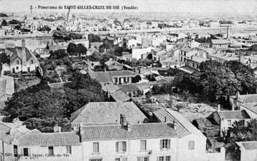 Iconographie - Panorama de St Gilles Croix-de-Vie