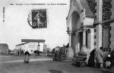 Iconographie - La place de l'Eglise