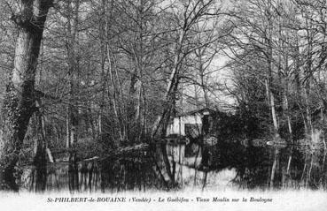 Iconographie - Le Guébifou - Vieux moulin sur la Boulogne