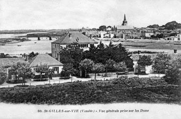 Iconographie - Vue générale prise des dunes