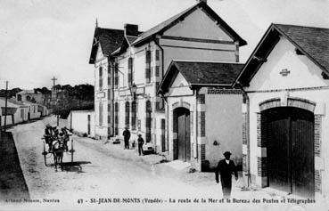 Iconographie - La route de la mer et le bureau de Postes