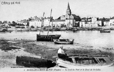 Iconographie - Le fond du port et le quai de Saint-Gilles