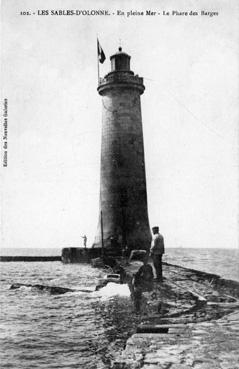 Iconographie - En pleine mer - Le phare des Barges