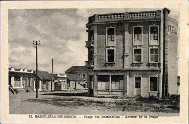 Iconographie - Plage des Demoiselles - Avenue de la Plage