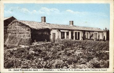 Iconographie - Bélesbat - Maison de M. Georges Clemenceau