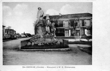 iconographie - Monument à Mr G. Clemenceau