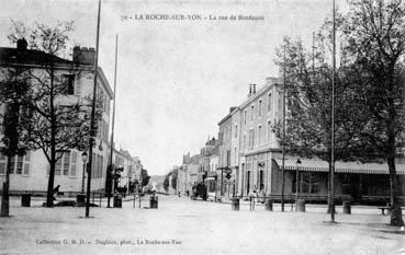 Iconographie - La rue de Bordeaux