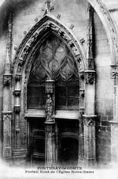 iconographie - Portail Nord de l'église Notre-Dame