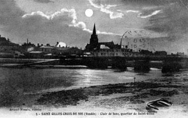 Iconographie - Clair de lune, quartier de Saint-Gilles