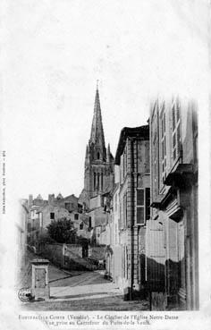 Iconographie - Le clocher de l'église Notre-Dame