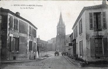 Iconographie - La rue de l'église