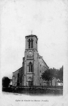 Iconographie - L'église de Chaillé-les-Marais (Vendée)