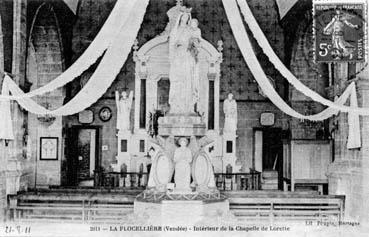 Iconographie - Intérieur de la chapelle de Lorette