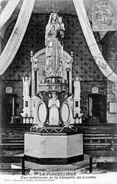 Iconographie - Vue intérieure de la chapelle de Lorette