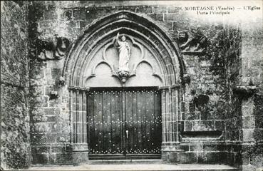 iconographie - L'église - Porte principale