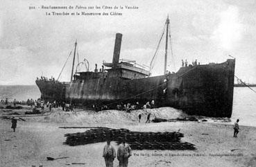 Iconographie - Renflouement du Pobréa sur les côtes de la Vendée