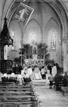 Iconographie - Intérieur de l'église