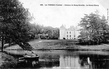 Iconographie - Château de Boisy-Sourdis - Le grand étang