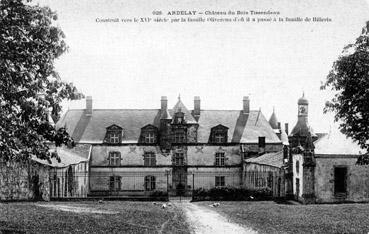 Iconographie - Château du Bois Tissendeau - Construit vers le XVIe siècle