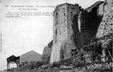 iconographie - Le vieux château - La tour du Trésor