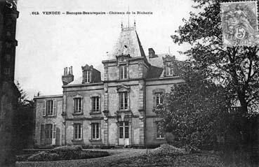 iconographie - Le château de la Richerie