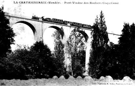 Iconographie - Pont viaduc des rochers Coquillaud