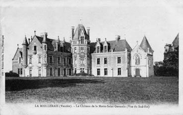 Iconographie - Château de la Motte-St-Germain (vue du sud-est)