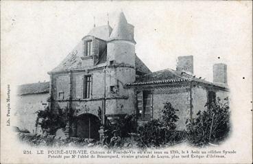 Iconographie - Château du Pont-de-Vie où s'est tenu en 1795,