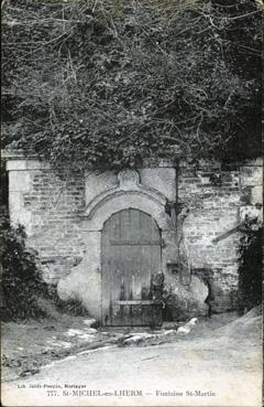 Iconographie - Fontaine Saint-Martin