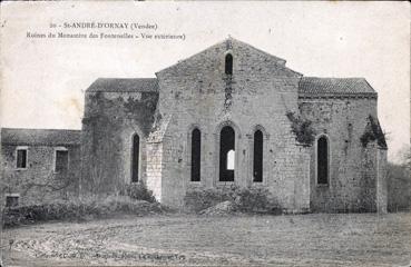 Iconographie - Ruines du monastère de Fontenelles