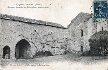 Iconographie - Ruines du monastère de Fontenelles