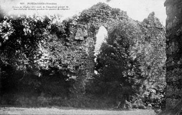 Iconographie - Ruines de l'église XVe siècle...