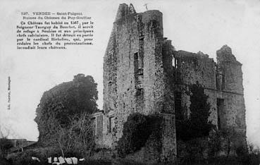 Iconographie - Ruines du château du Puy Greffier