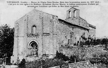 Iconographie - Ruines de l'église Saint-Nicolas