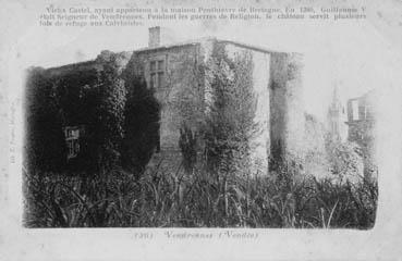 Iconographie - Vieux castel, ayant appartenu à la maison Penthièvre