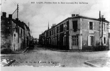 Iconographie - Hôtel du Boeuf Couronné, rue des Sables