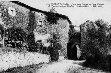 iconographie - Porte de la Poterne au vieux château...